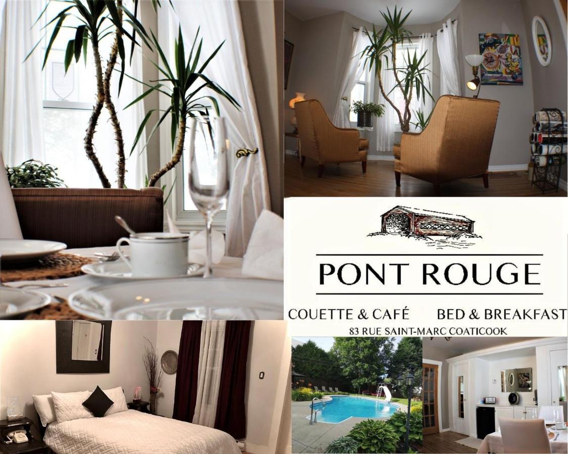 Couette & Cafe Pont Rouge Estrie Bed & Breakfast Coaticook Exterior photo